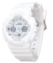 Casio G-SHOCK Analog-Digital Bio Based White Resin GMA-S120VA-7A Ladies Watch