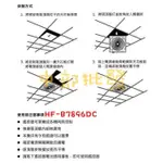 直流變頻』免運 HF-1899 DC 遙控型 勳風 循環扇風扇 18吋DC直流 負離子循環吸頂扇 電扇 輕鋼架