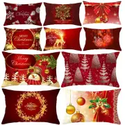 Pillow Case Cover Tree Bed Christmas Cushion Peach Skin Pillow Cover Sofa