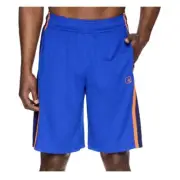 And1 Men Basketball Shorts XL Blue Gym Workout Drawstring Pockets 36" W NEW