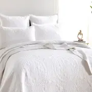 Renee Taylor Asher Jacquard Coverlet Set