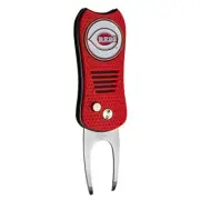 Cincinnati Reds Switchblade Divot Tool with ball marker Red/Black