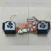 Replacement Laptop CPU GPU Cooling Fan WITH Heatsink Clevo V150 6-31-V15RN-101