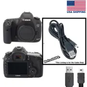 Canon EOS 5D Mark III Digital SLR Camera USB Cable Transfer Cord Replacement