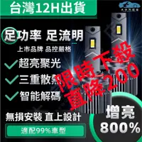 在飛比找蝦皮商城精選優惠-🔥台灣現貨  限時下殺🔥6000K超亮 汽車大燈 機車大燈 