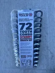 Matco Tool S7GRBSM12 12PC METRIC STUBBY COMBINATION RATCHETING WRENCH SET 8-19MM