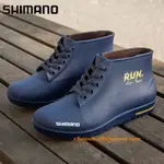 SHIMANO 旅行運動釣魚鞋防滑防水廚房膠鞋工地耐磨膠鞋雨鞋時尚外穿