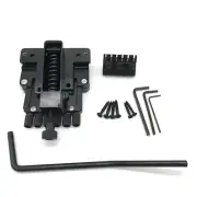 Zinc Alloy Guitar Bridge Tailpiece Replacement For 6 String Headless Guitar Part