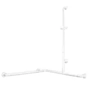 Comcare Anti-Microbial Non Slip Adjustable Shower Rail System - Disability