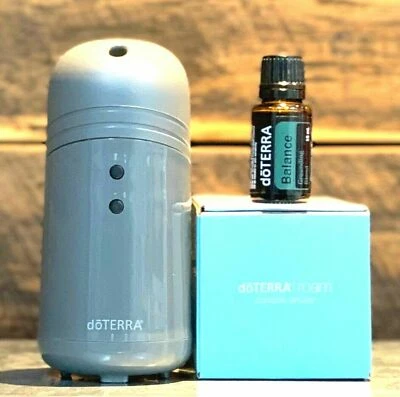 doTERRA Roam Portable UltraSonic Diffuser & Balance 15ml Aromatherapy *FreePost