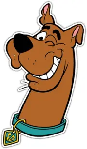 Scooby-Doo Scooby Doo Dog Cartoon Car Bumper Window Vinyl Sticker Decal 3"X6"