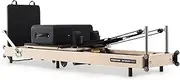 Wooden Pilates Reformer Machine, Stretch Bed with Box and Jump Board Accessories