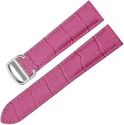 [CEKGDB] Watch Band For Cartier TANk SOLO RONDE DE Genuine Leather Watch Chain Folding Buckle Watch Strap Accessories Watch Bracelet Belt