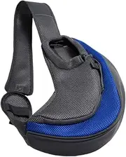 ORFOFE Luxury Pet Carrying Bag Single Shoulder Bag Grid Pattern Comfortable for Dog and Cat Outing