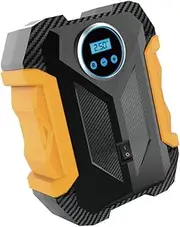1Pc Tire Pump with Digital Display Compact Car Tire Inflator for Vehicles Bicycles and Sports Equipment Convenient and Durable Air Compressor