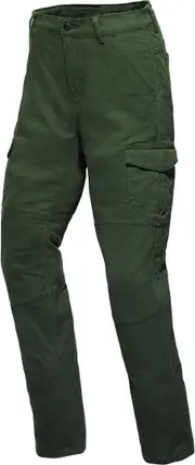 DIFI Bogota Cargo Motorcycle Jeans, green, Size 36 for Men