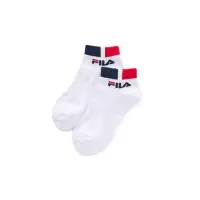 在飛比找momo購物網優惠-【FILA官方直營】基本款棉質踝襪-白色(SCY-1001-