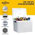Koolatron 34L Mini Fridge Freezer 120V Portable Electric Refrigerator Home Car