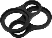 SWOOMEY 1 Pair Car Audio Speaker Mounting Bracket Durable A Pillar Adapter for High Mid Frequency Speaker Systems Easy DIY Installation for Car Audio Modifications