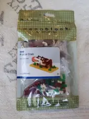NANOBLOCK MICRO SIZED BUILDING BLOCK, FIDDLER CRAB, NBC-086, NEW IN PKG