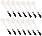 CLISPEED 100pcs Nail Polish Brush Gel Polish Bottle Applicators for Nail Art and Professional Manicure Brushes for Even Application and -term Use