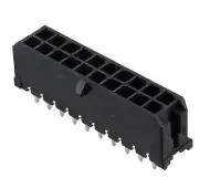 Pack of 2 0430452028 Connector Header Through Hole 20 position 0.118" (3.00mm)