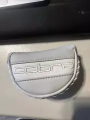 COBRA MALLET PUTTER HEADCOVER - Gray White Head Cover NEW