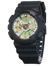 Casio G-SHOCK Gold Dial Alarm Timer Stopwatch Calendar GA-110CD-1A9 Mens Watch