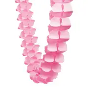 3.6m Four Leaf Clover Paper Garland - Light Pink