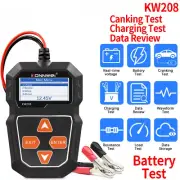 12V Car Battery Tester 2000CCA 12 V Battery Tools Auto Quick Cranking Charging