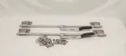 Horse Trailer Door Latch 1 Pair 45 Inch Aluminum Cambar Stainless Hasp-Fasteners