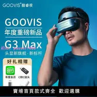 在飛比找樂天市場購物網優惠-酷睿視GOOVIS G3 Max頭戴3D巨幕顯示器非vr一體