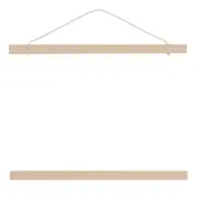 Esschert Design Wooden Poster Hanger Home/Indoor Organizer Large Natural