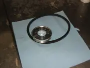 xenoah, rupp, and chaparral billet 20% underdrive water pump pulley &belt race