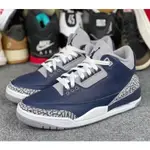 正版 AIR JORDAN 3 “MIDNIGHT NAVY” CT8532-401 午夜藍 爆裂紋