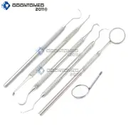 Dental Tartar Calculus Plaque Remover Tooth Scraper,Scaler Mirrors kit PR-297