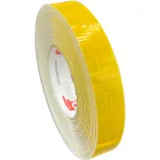 1" Standard Yellow Reflective Tape Oralite V82 1" Orafol Reflexite Type 5 DOT