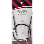 Knitter's Pride 6/4mm Karbonz Fixed Circular Needles, 40"