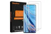 [2 PACK] Oppo Find X2 Neo Screen Protector Tempered Glass Screen Protector Guard - Case Friendly