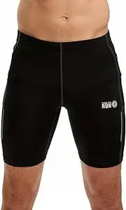 [time to run] Men's Quick Dry Pro Running/Workout/Gym Short With Three Pockets