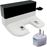 Charge Dock Power Station White Robotic Vacuum Cleaner Spare Parts，Compatible for Deebot，T8 T9 N8 Pro N8+ T9+(3pcs)