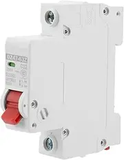 Miniature Circuit Breaker,DZ47-63Z-1P 32A DC Miniature Circuit Breaker Leakage Air Switch for Solar Energy, Bus Box, Photovoltaic System