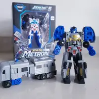 在飛比找蝦皮購物優惠-Tobot 玩具火車速龍 Metron 教育機器人火車兒童新