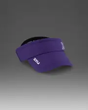 Performance Visor, 2XU, OSFA, Future Dusk/White, Unisex