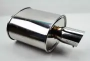 Megan Racing M-OE Series 17.50" x 6.50" LxH M-OE Series Muffler 2.40"ID 2 sets
