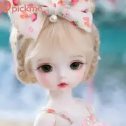 10" BJD 1/6 SD Doll Lovely Girl Ball Jointed Doll Eyes Face Make up Wig FULL SET