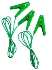 Triple Jumper Lead Electric Fence Thunderbird Alligator Clip Connect Energiser
