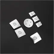 Push Button Switches Car Window Glass Lifting Buttons Sequins Decoration Cover Trim for SLK200 250 350 2011-2012 Interior