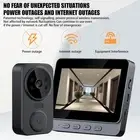 Reliable Security Camera Door Bell with TF Card Photo and Video Storage