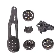 Bike Computer Mount,Bike Computer Out Front Mount - Nylon Fiber Odometer Extender Bracket for Outdoors Mountain Cycles